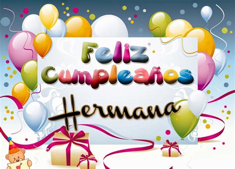 imagenes para cumpleaños hermana|felicitaciones de cumpleanos para hermana.